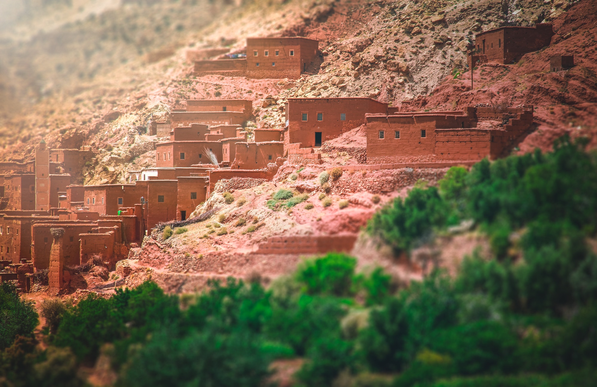 Village in the Atlas mountains