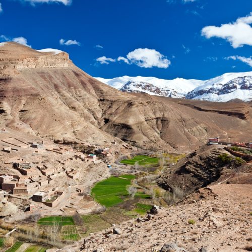 Maroc: landscape of Dades Valley